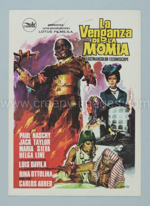 Vengeance of the Mummy / Venganza de la Momia - Spanish campaign-book